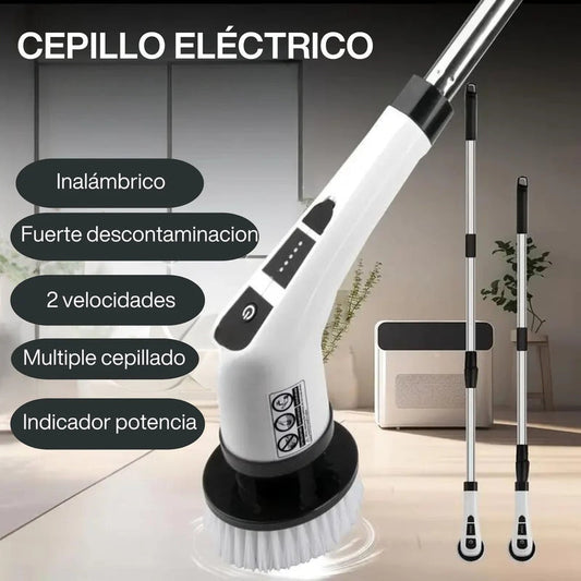 🧼Cepillo Electrico 9 en 1 - Limpieza total sin esfuerzo 🤩